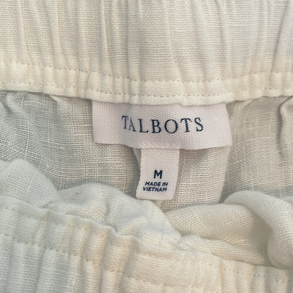 Talbots Linen Shorts - Picture 3 of 4